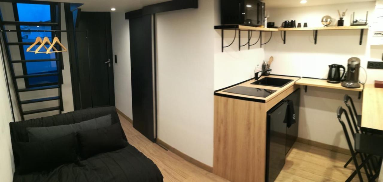 Ferienwohnung Studio Cosy Avec Acces Et Terrasse Independants Tresses Exterior foto